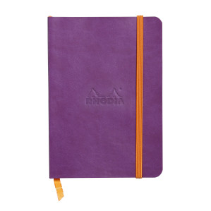 Rhodia Softcover Notebook - Medium - Purple - Lined